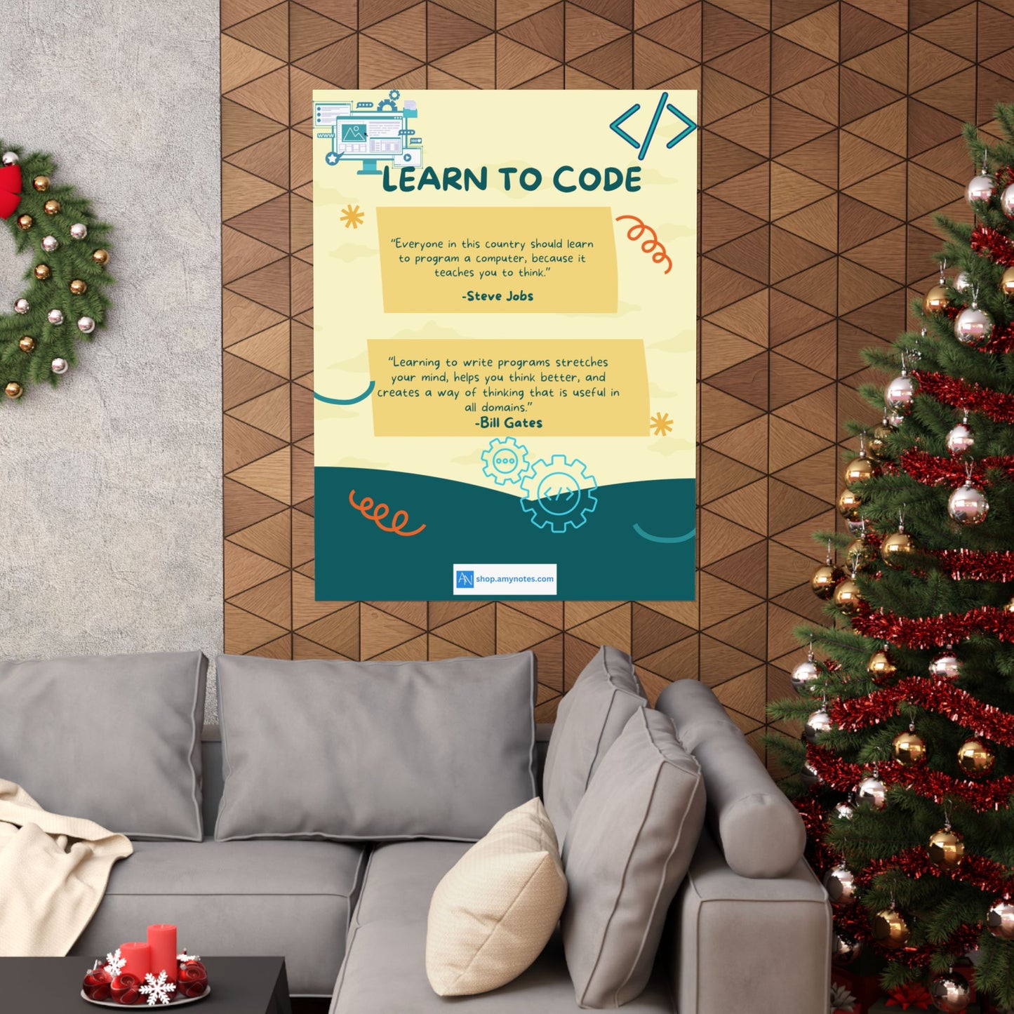 Inspirational Coding Posters - Learn to Code Quotes for Tech Enthusiasts